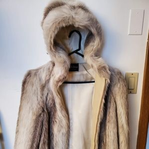 Faux winter coat